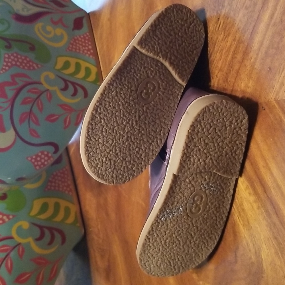 COLE HAAN PEARL PURPLE BOOTIES....Size: US 11 - Picture 5 of 5
